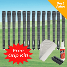 Load image into Gallery viewer, Lamkin Crossline Golf Grips,  with Grip Kit-- 13 Pack