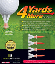 Load image into Gallery viewer, 4 Yards More Golf Tees, 10 Pack