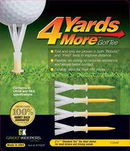Load image into Gallery viewer, 4 Yards More Golf Tees, 10 Pack