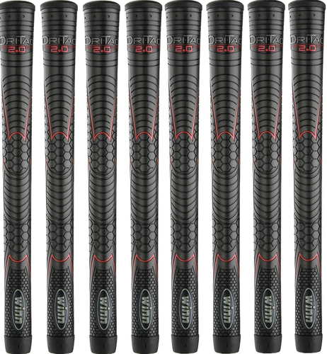 Winn Dri-Tac Black Golf Grips Pack of 8