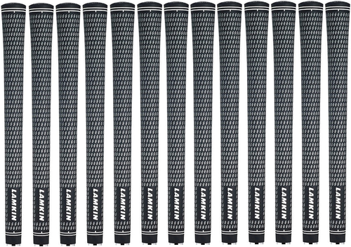 Lamkin Crossline Black Golf Grips, 13 Pack